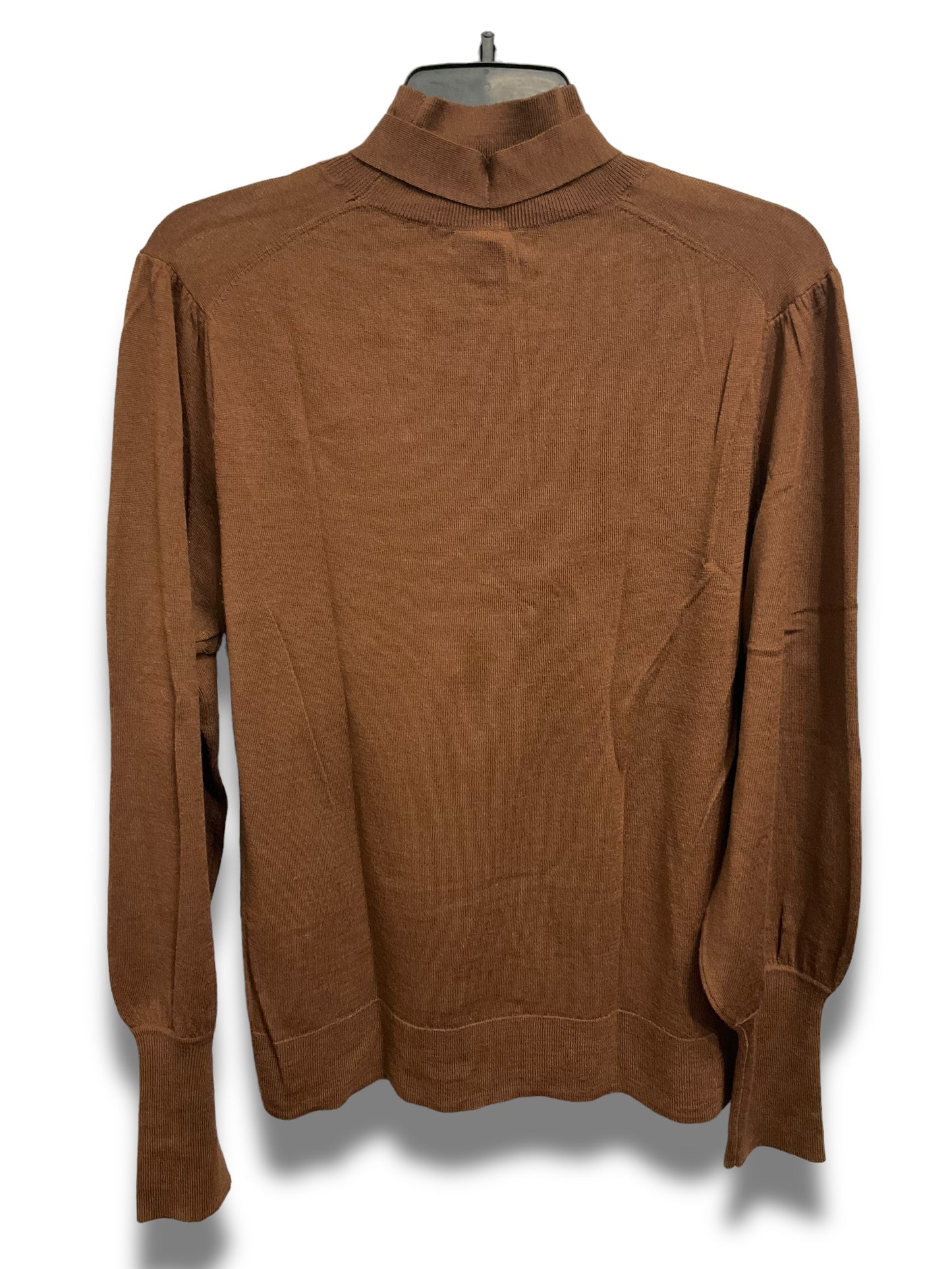 Top Long Sleeve By J. Crew In Brown, Size: Xl