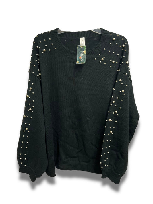 Sweater By Cmc In Black, Size: Xxl