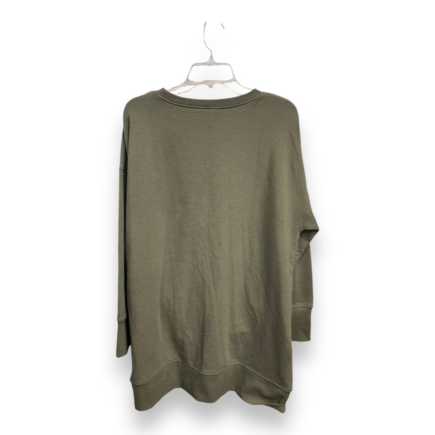 Sweatshirt Crewneck By Eddie Bauer In Green, Size: L