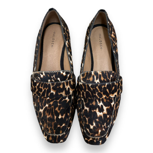 Shoes Flats By Halogen In Leopard Print, Size: 7