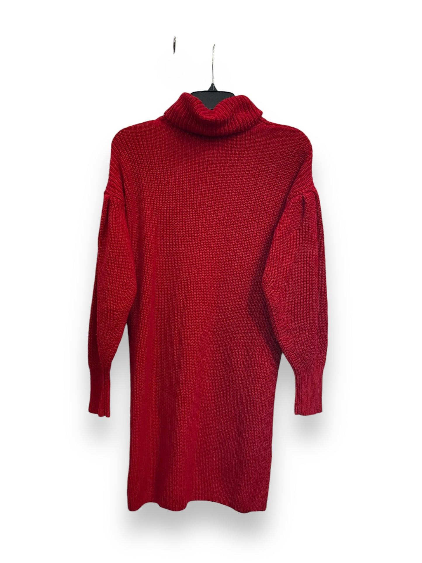 Dress Sweater By Free Assembly In Red, Size: Xs