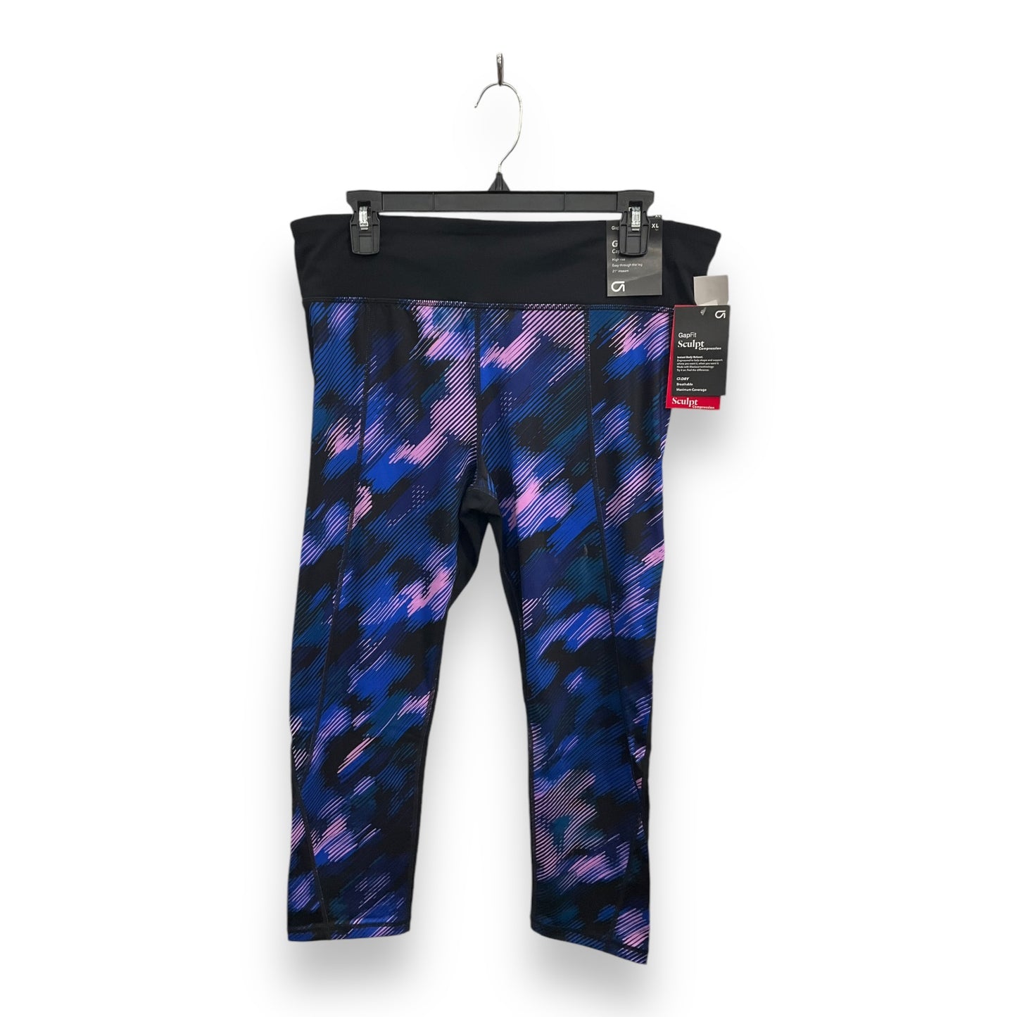 Athletic Leggings By Gapfit In Multi-colored, Size: Xl