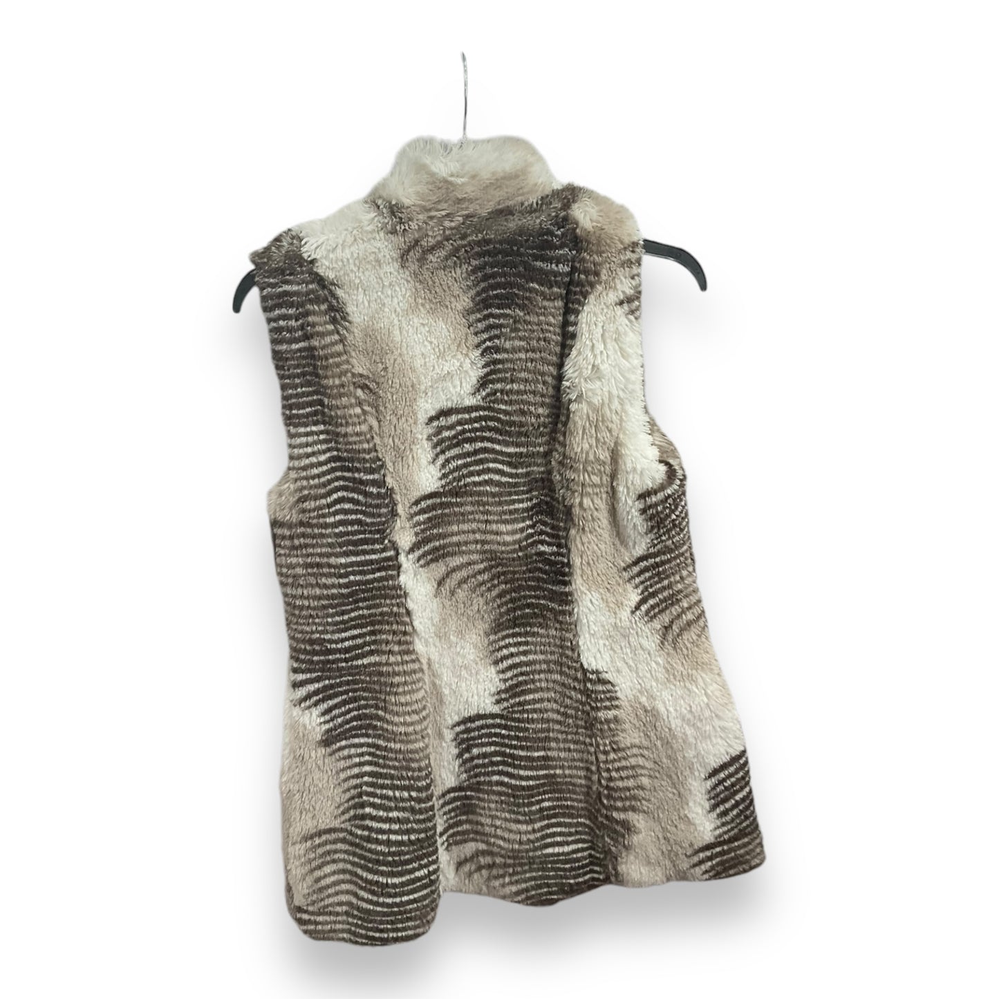 Vest Faux Fur & Sherpa By Cabi In Multi-colored, Size: Xs