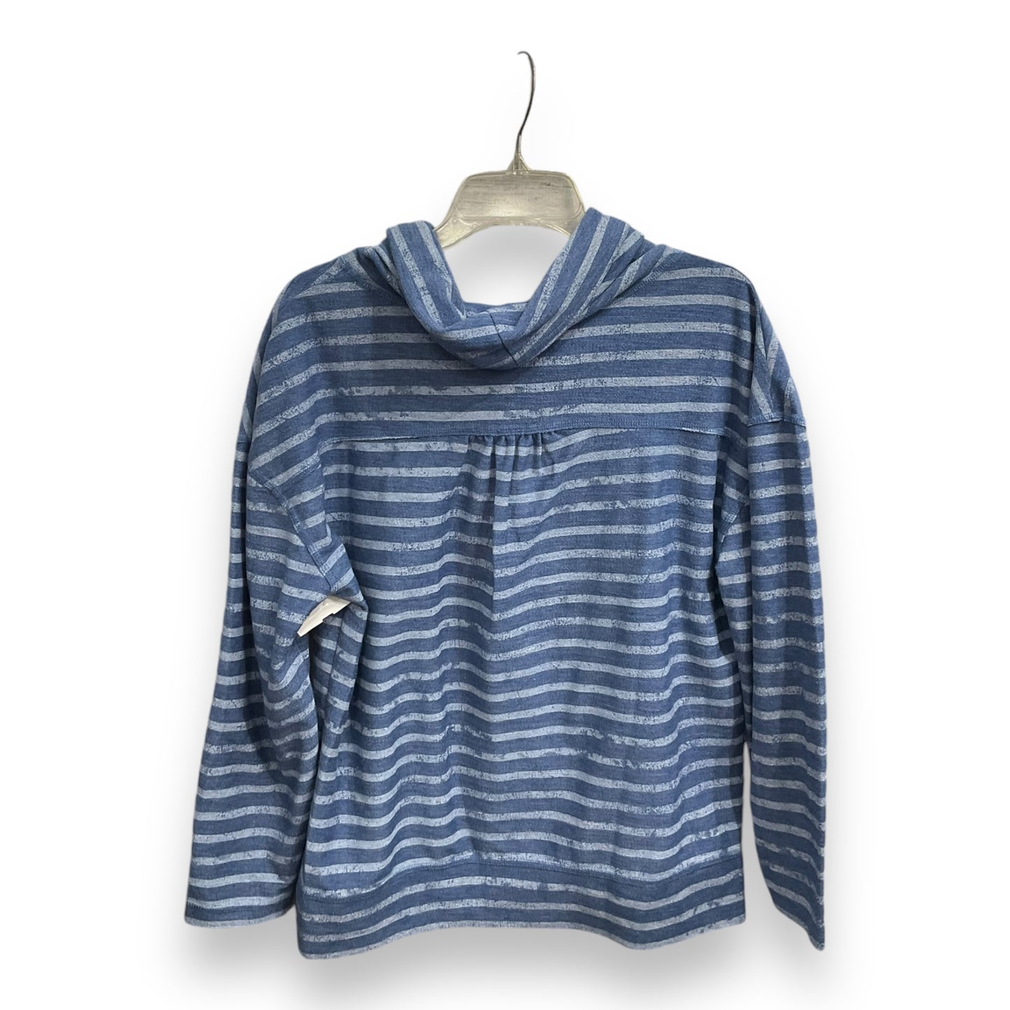 Top Long Sleeve By Silverwear In Blue, Size: L