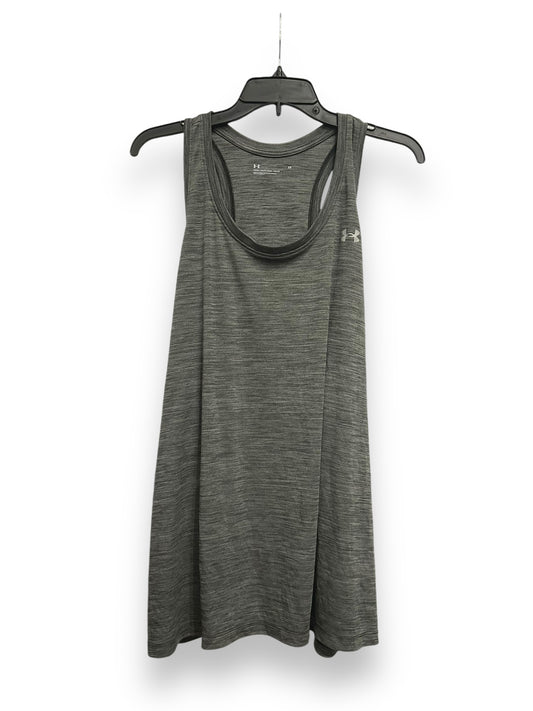 Athletic Tank Top By Under Armour In Grey, Size: 2x