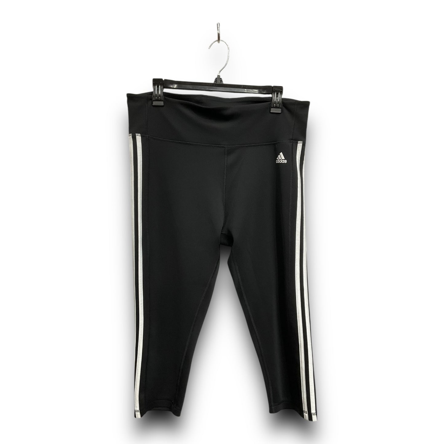 Athletic Capris By Adidas In Black, Size: Xl