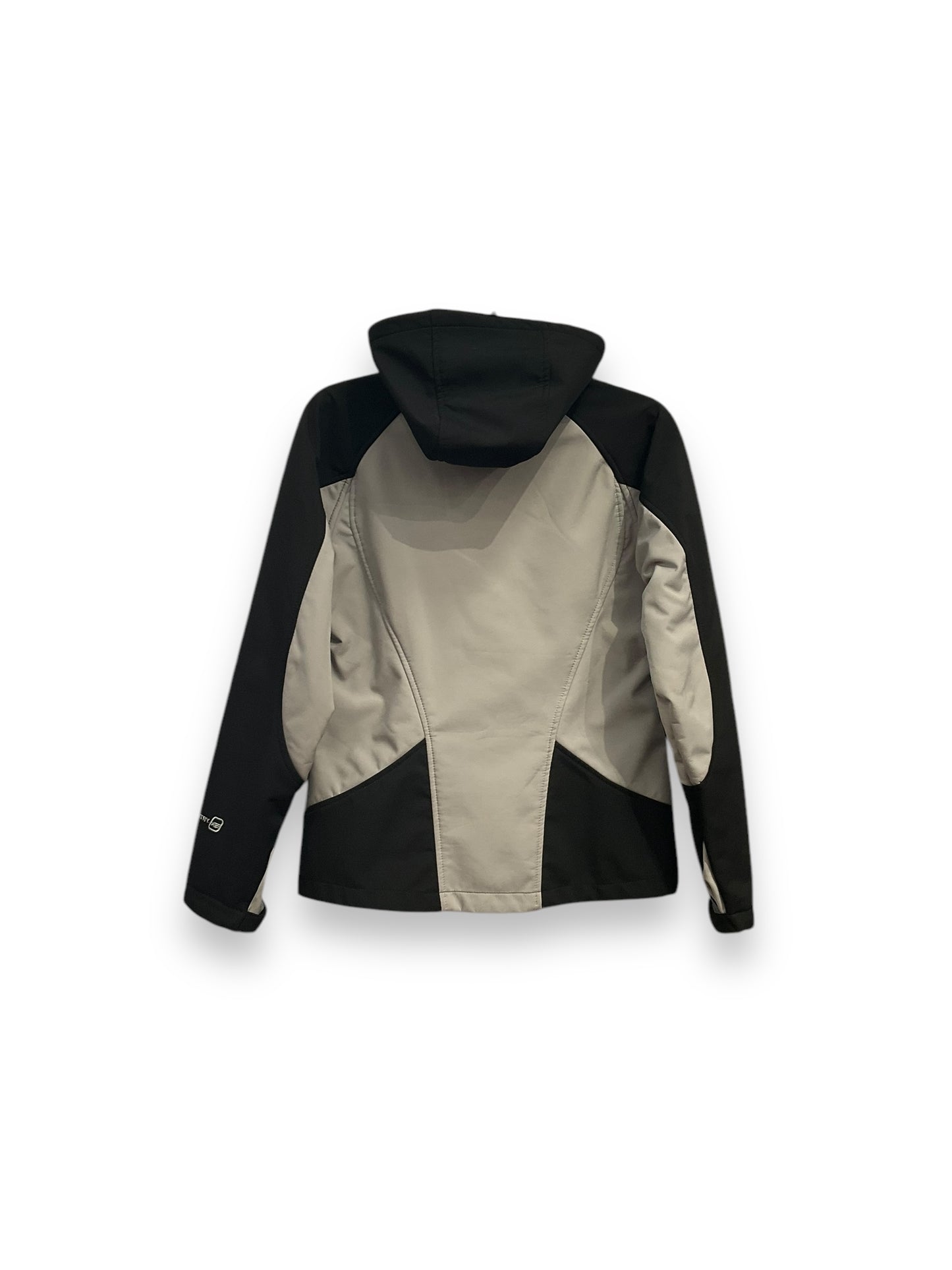 Athletic Jacket By Free Country In Black & Grey, Size: Xs