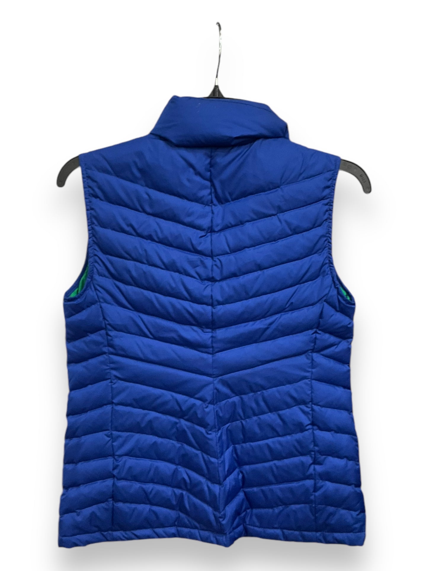 Vest Puffer & Quilted By Talbots In Blue, Size: Xs