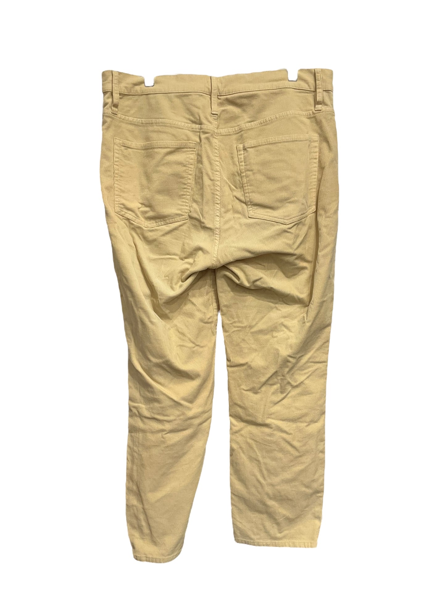 Pants Corduroy By J. Crew In Cream, Size: 16