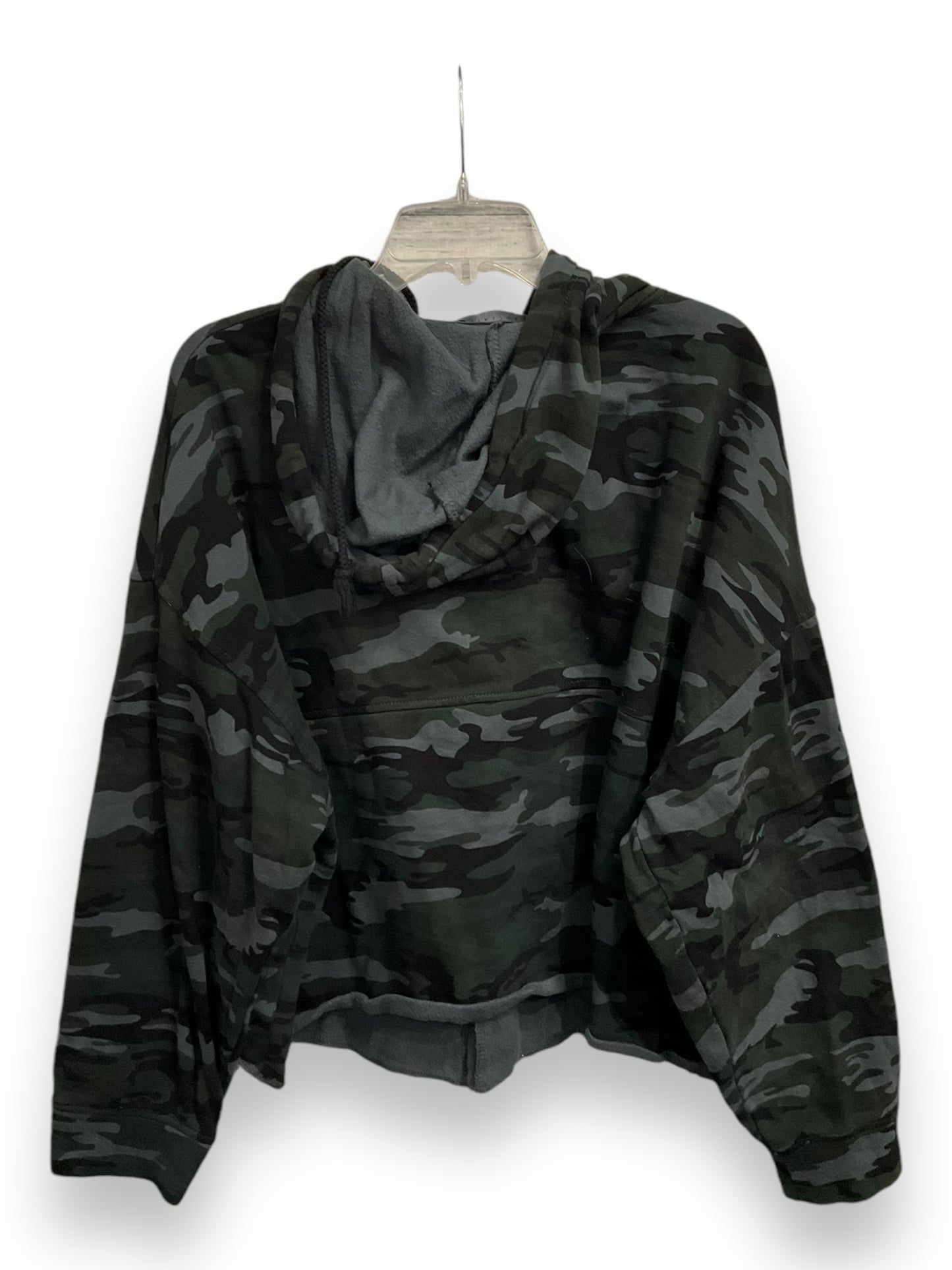 Sweatshirt Hoodie By Sanctuary In Camouflage Print, Size: L