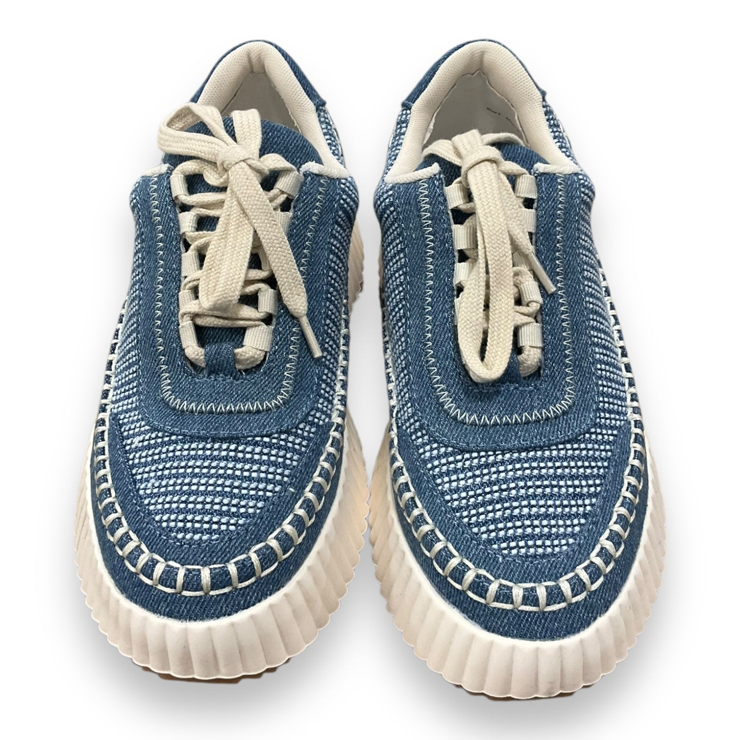 Shoes Sneakers By Dolce Vita In Blue & White, Size: 7