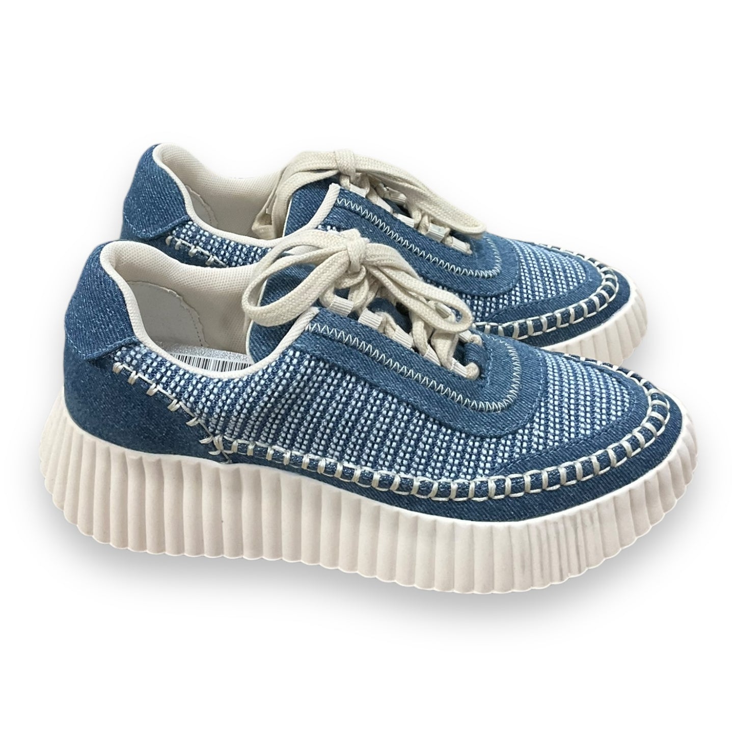 Shoes Sneakers By Dolce Vita In Blue & White, Size: 7