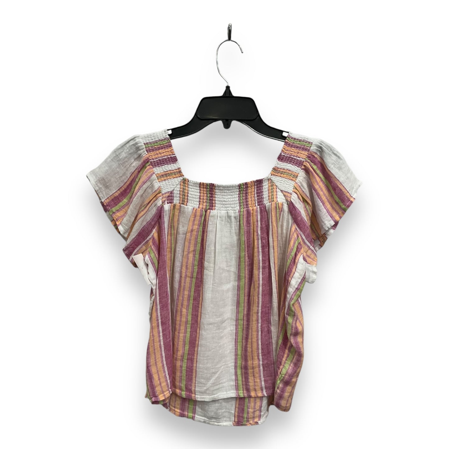 Top Short Sleeve By Rails In Striped Pattern, Size: Xs