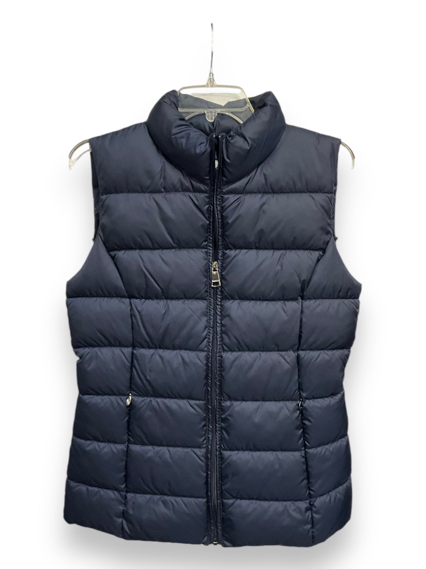 Vest Puffer & Quilted By Calvin Klein In Navy, Size: S