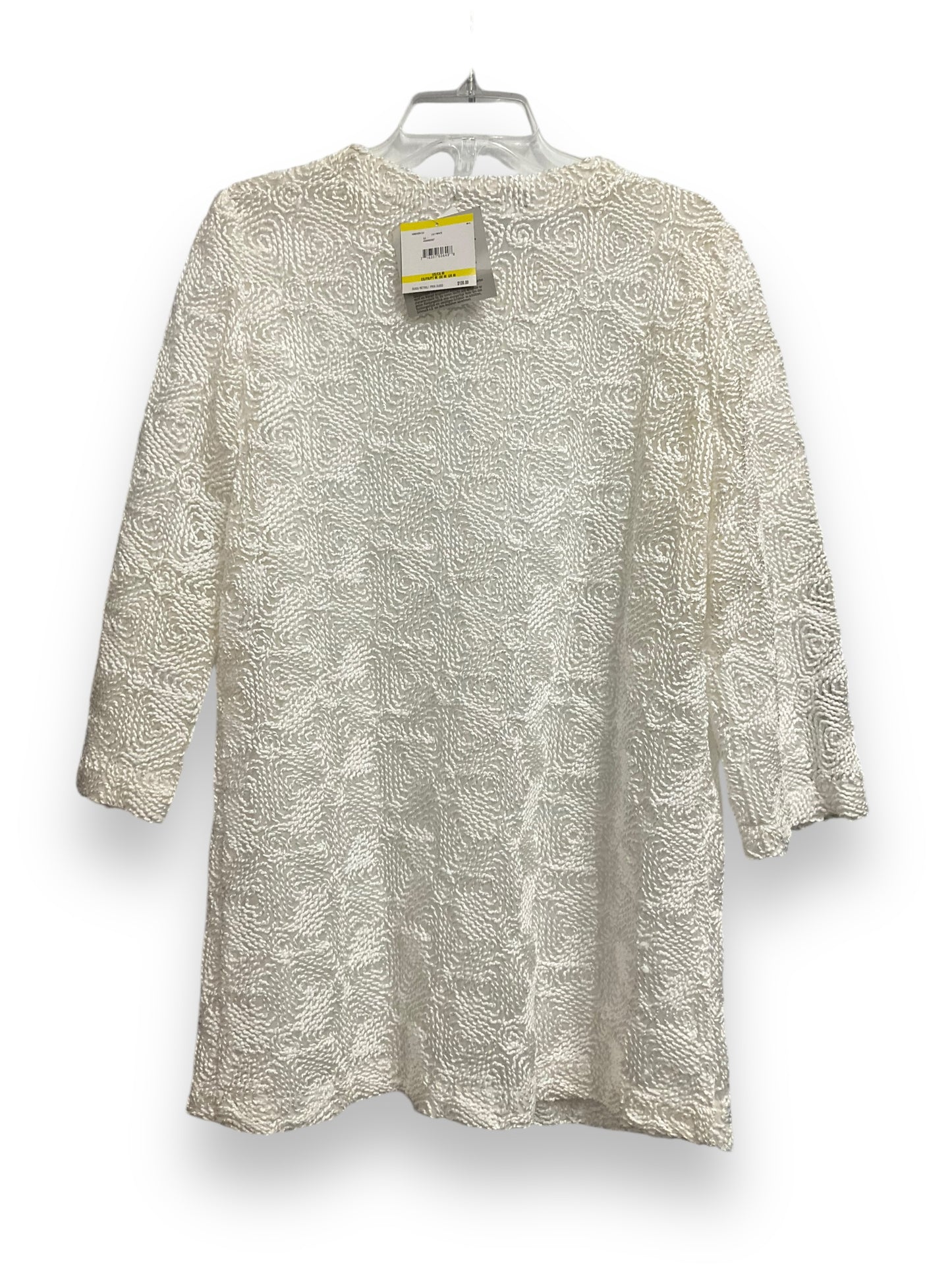 Cardigan By Kasper In White, Size: M