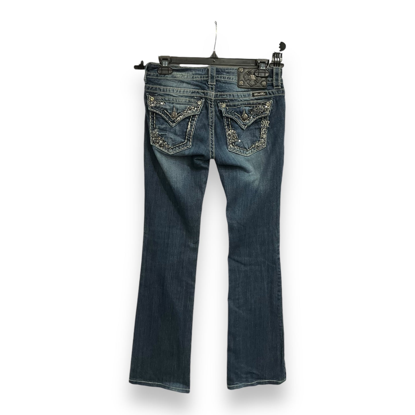 Jeans Boot Cut By Miss Me In Blue Denim, Size: 4