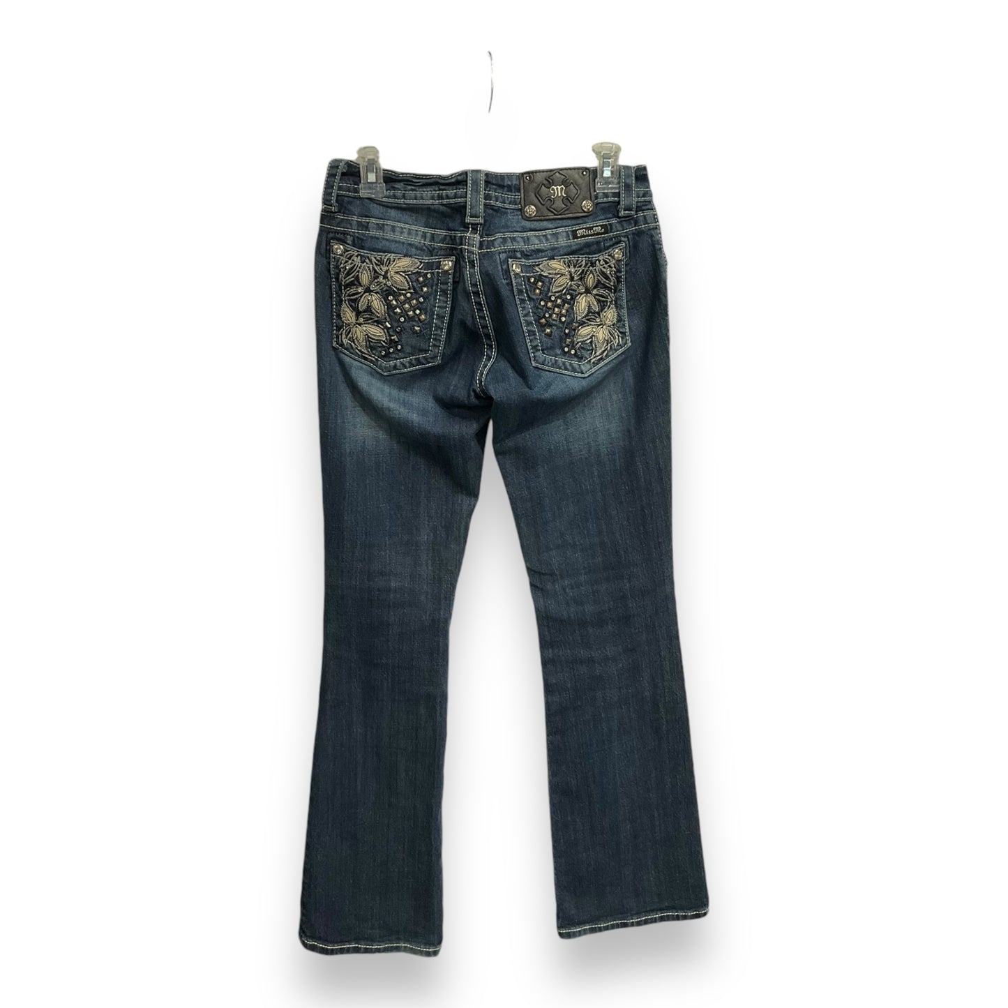 Jeans Boot Cut By Miss Me In Blue Denim, Size: 4