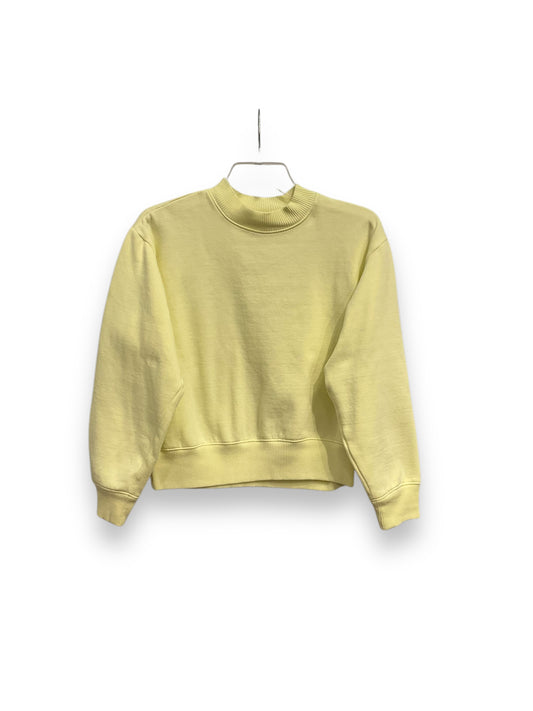 Sweatshirt Crewneck By A New Day In Yellow, Size: Xs