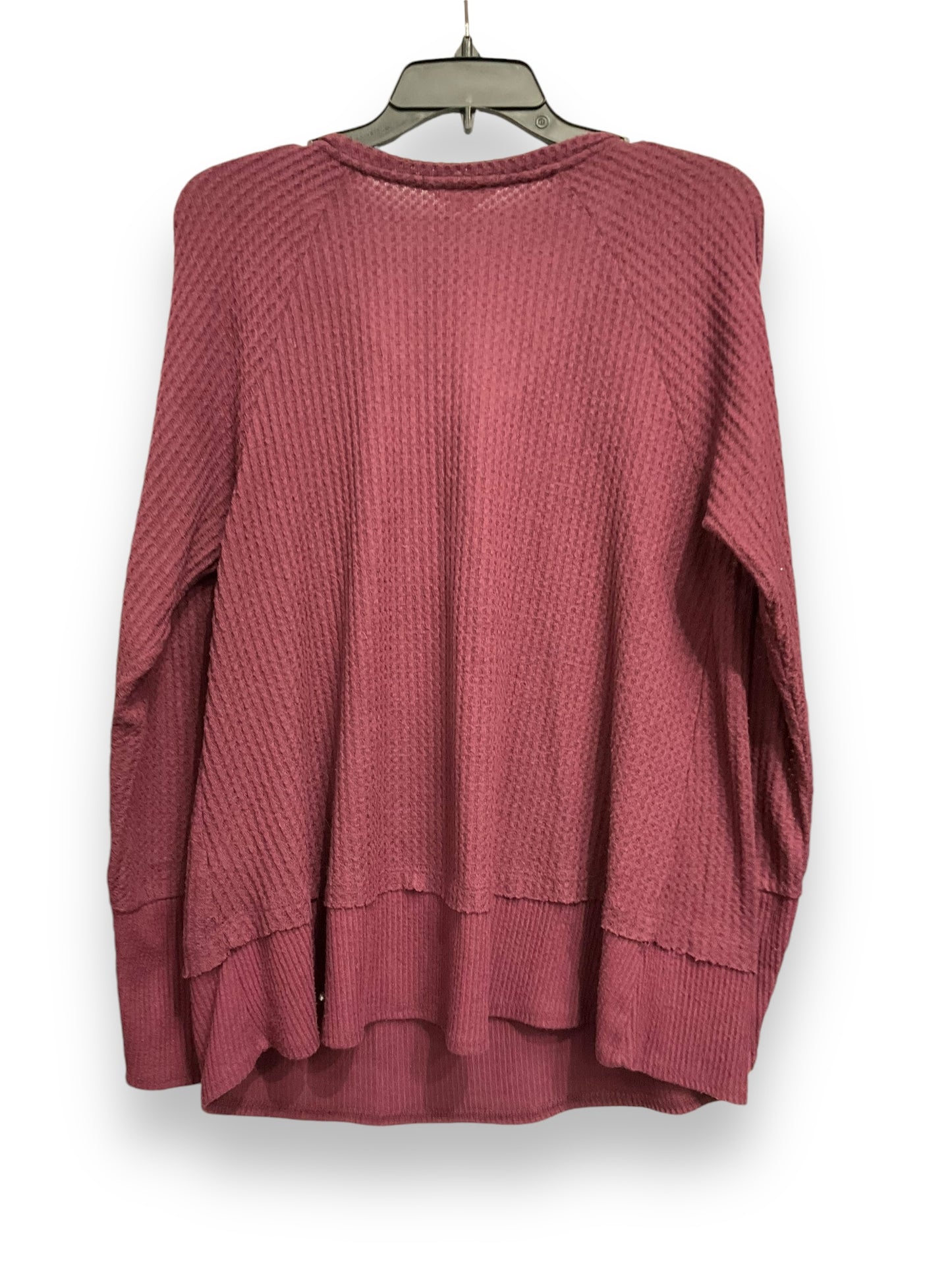 Top Long Sleeve By Caslon In Purple, Size: M