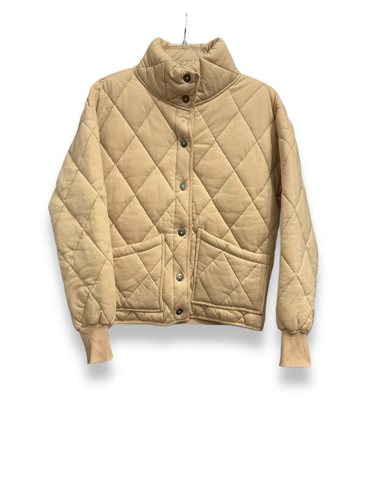 Jacket Puffer & Quilted By Wild Fable In Beige, Size: Xs