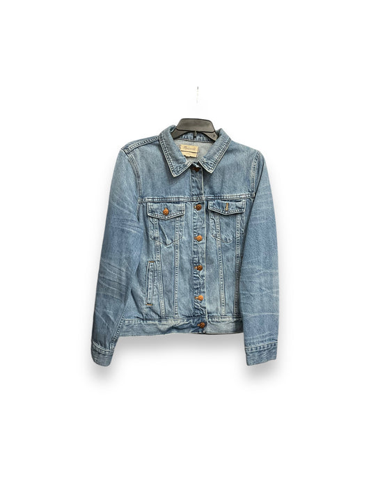 Jacket Denim By Madewell In Blue, Size: Xl