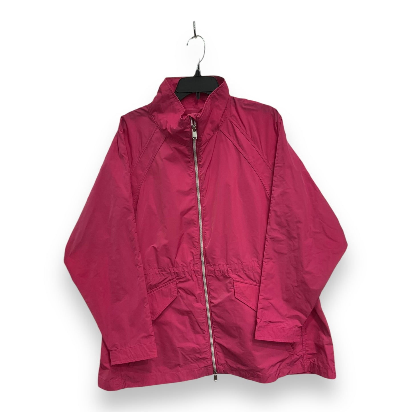 Jacket Windbreaker By Athleta In Pink, Size: 1x