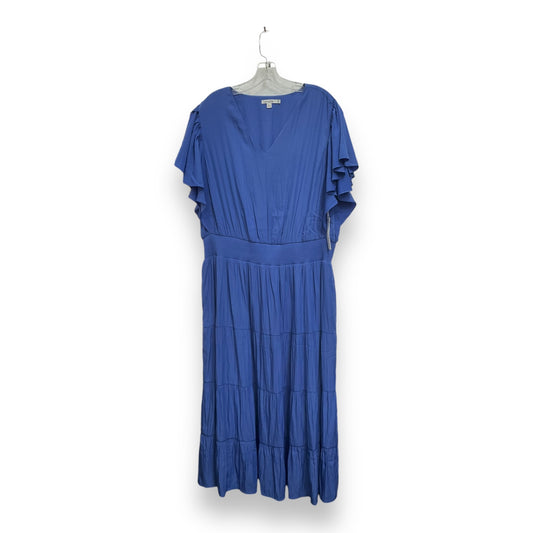 Dress Work By Chicos In Blue, Size: 1x