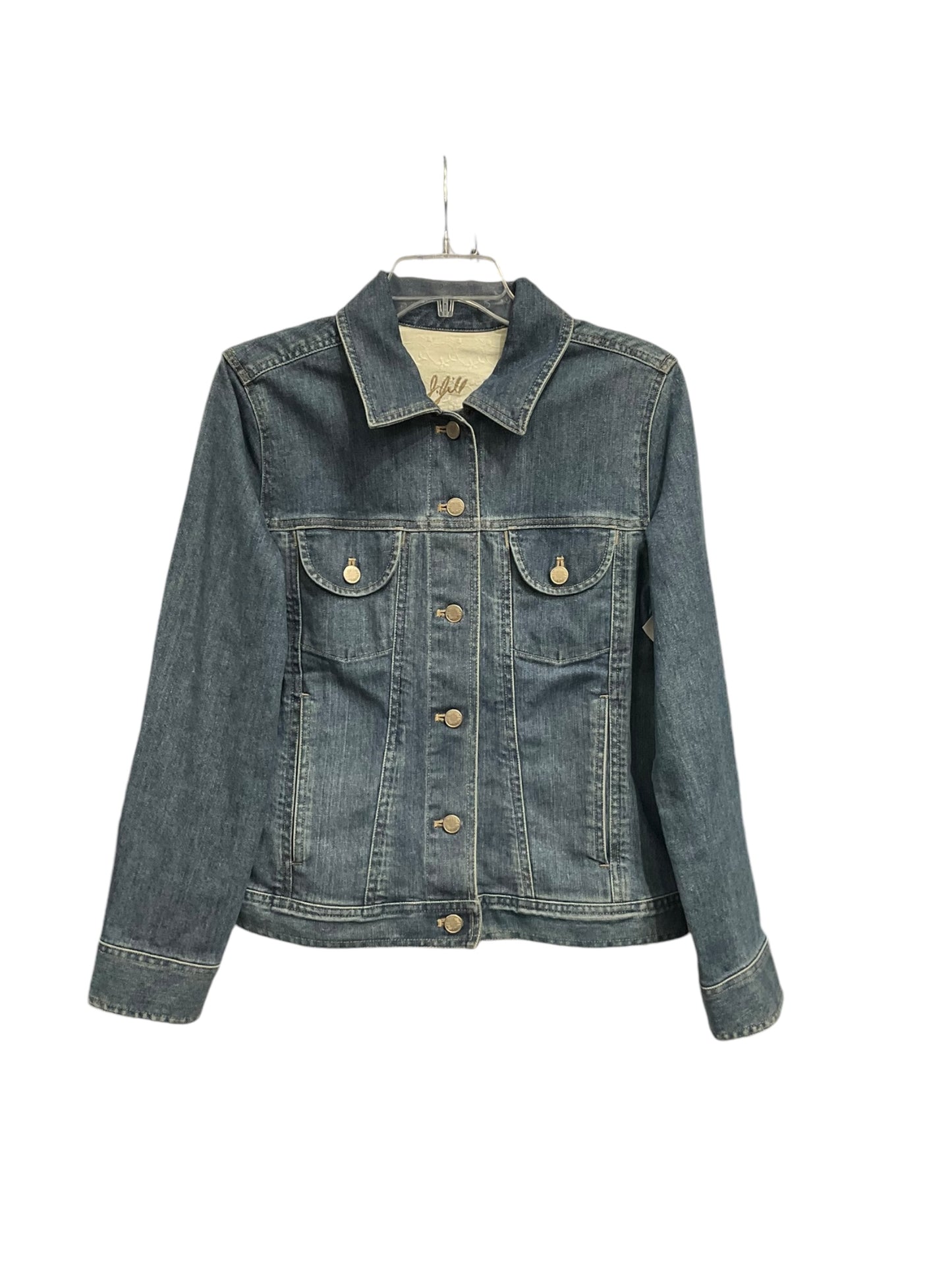 Jacket Denim By J. Jill In Blue, Size: S