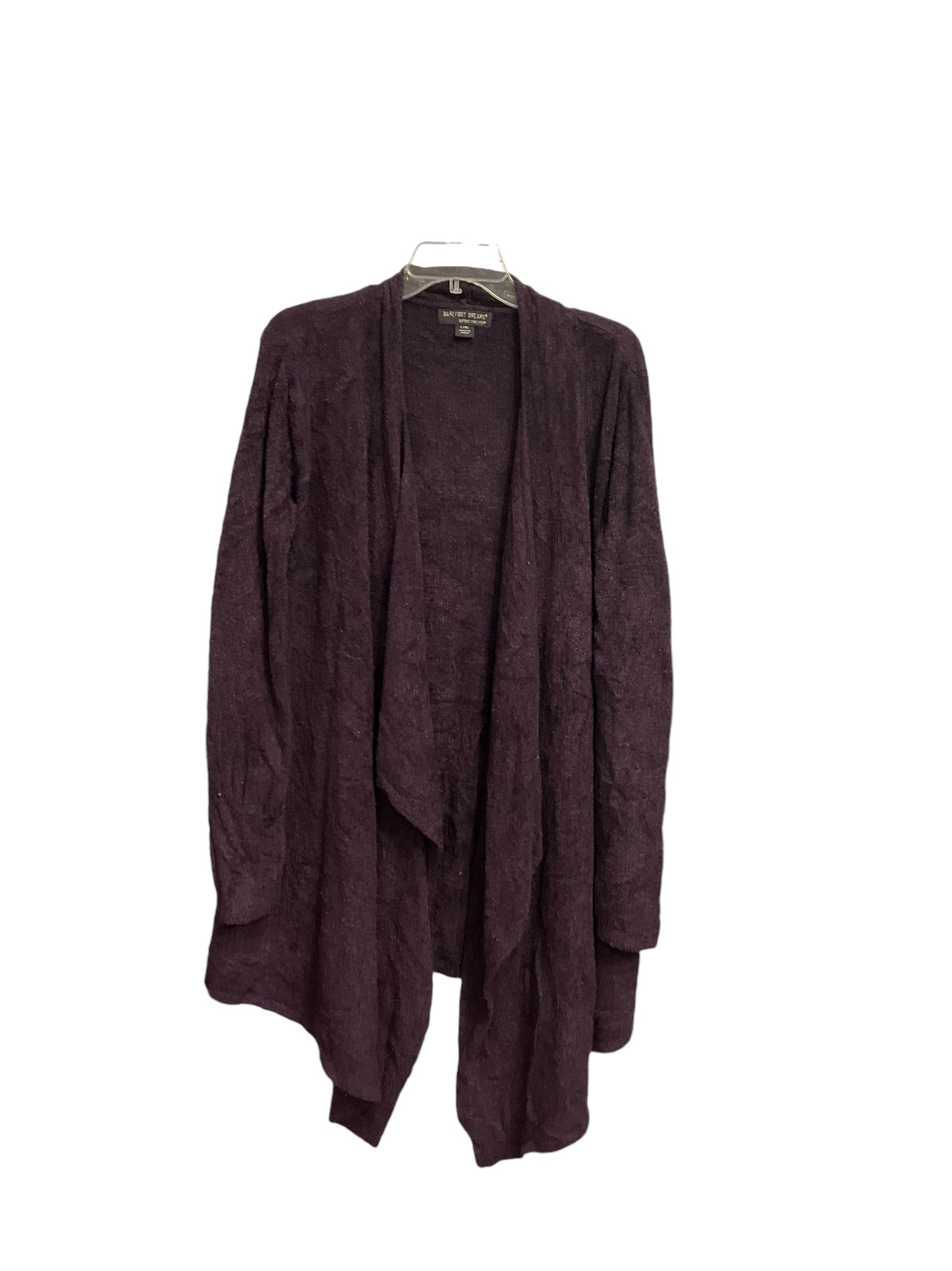 Cardigan By Barefoot Dreams In Purple, Size: L