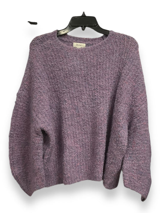 Sweater By Cmc In Purple, Size: 1x