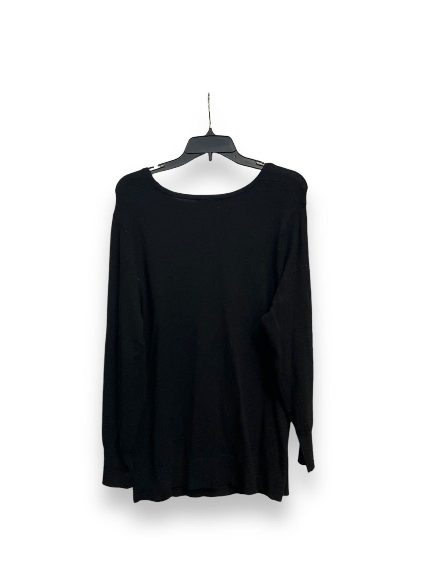 Top Long Sleeve By Torrid In Black, Size: 2x