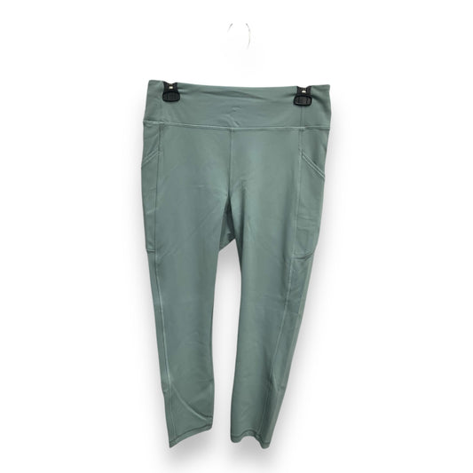 Athletic Capris By Lululemon In Green, Size: 10