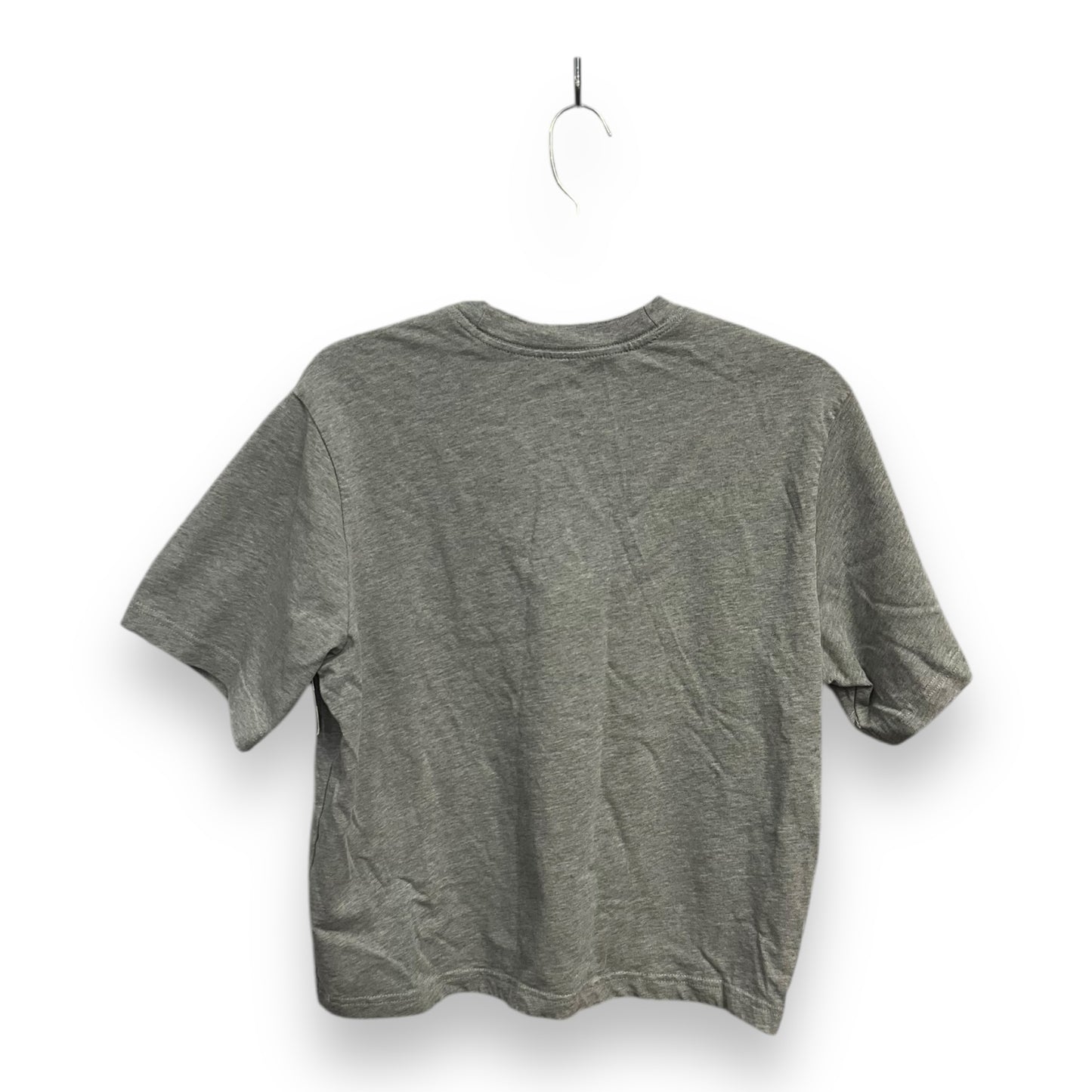 Top Short Sleeve By Nike Apparel In Grey, Size: M