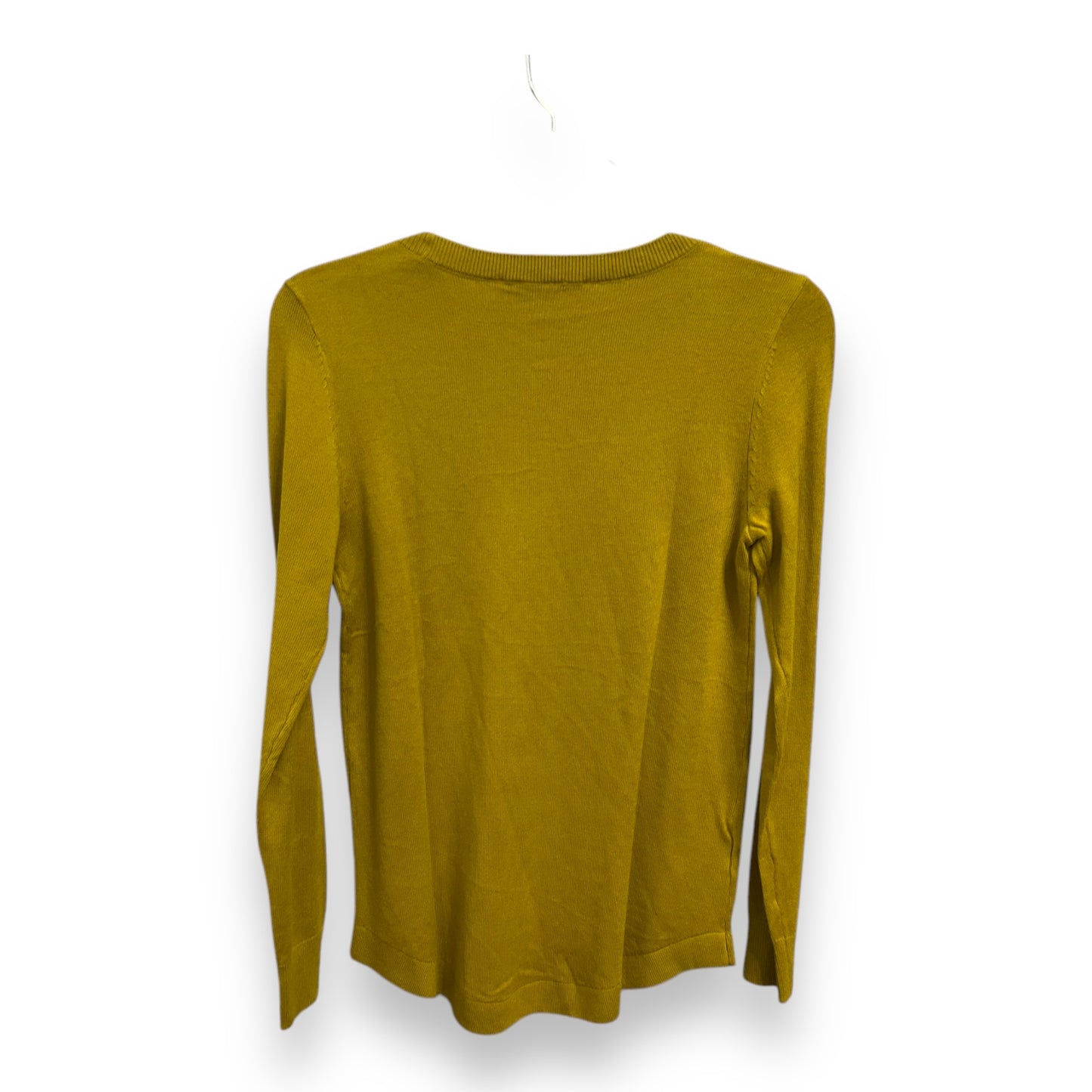 Top Long Sleeve By Loft In Yellow, Size: Xs