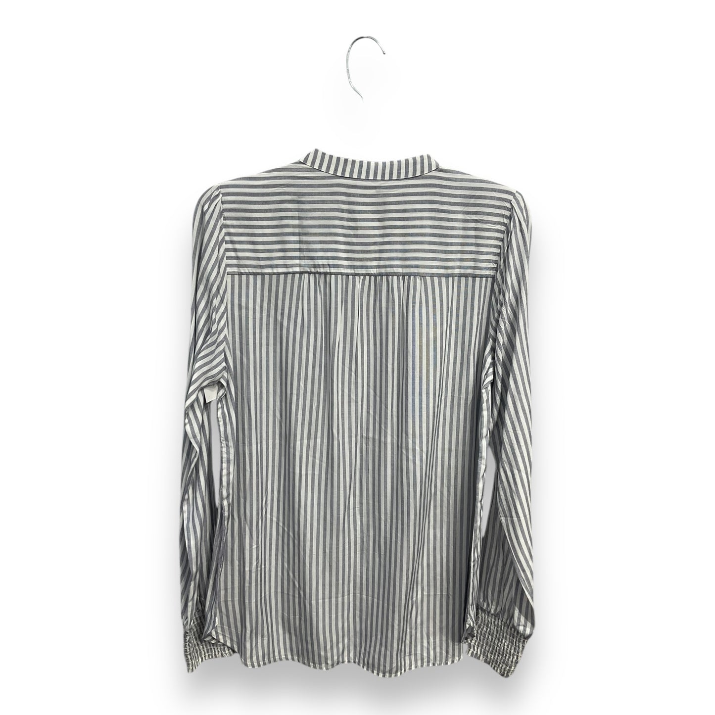 Top Long Sleeve By Loft In Striped Pattern, Size: S