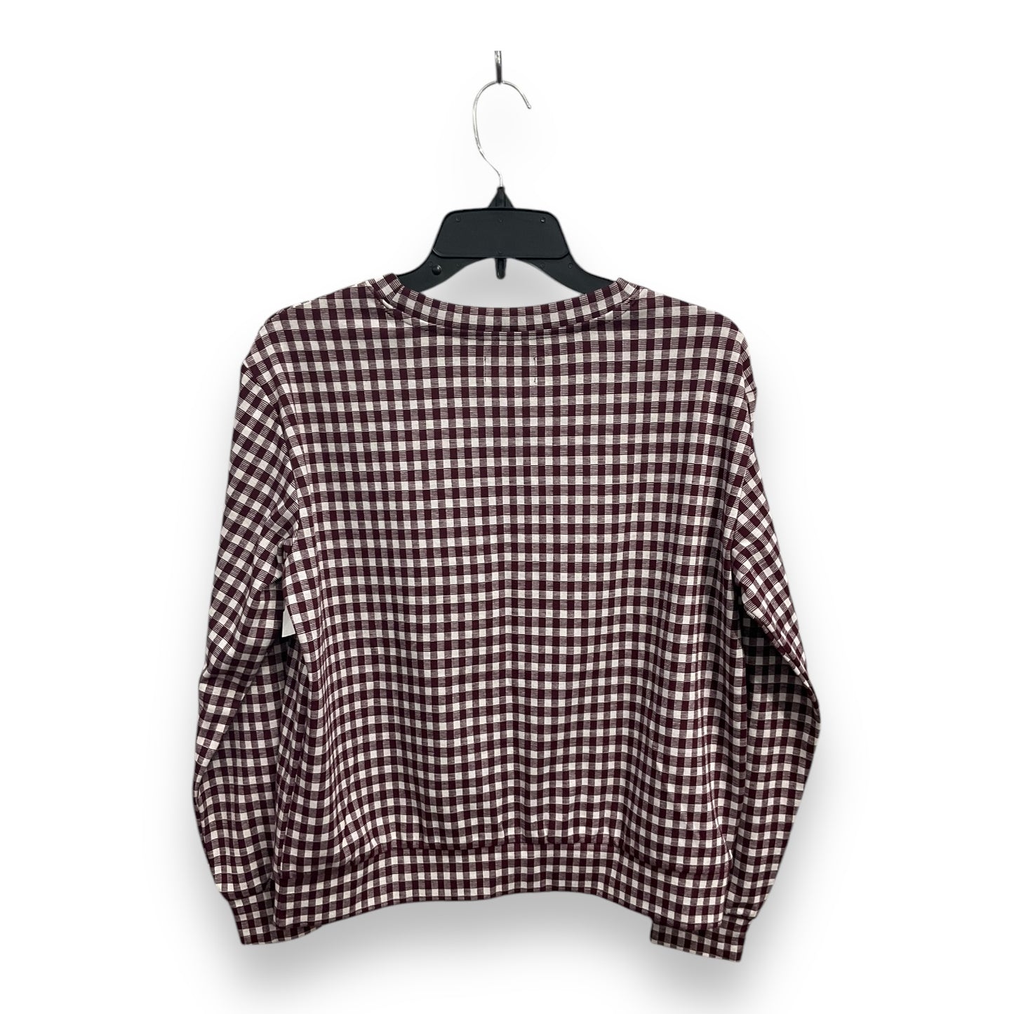 Top Long Sleeve By Lou And Grey In Plaid Pattern, Size: S