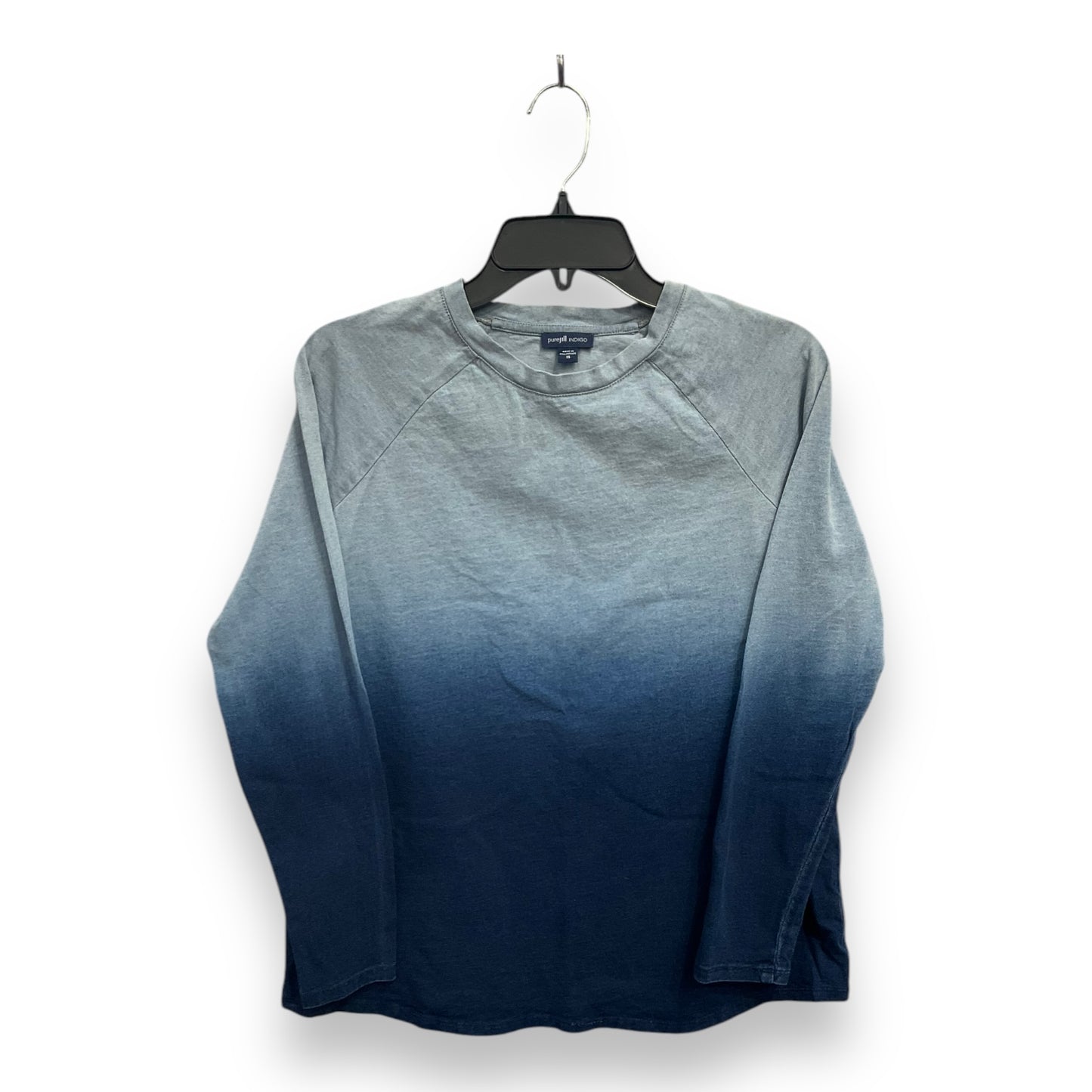 Top Long Sleeve By Pure Jill In Blue, Size: Xs