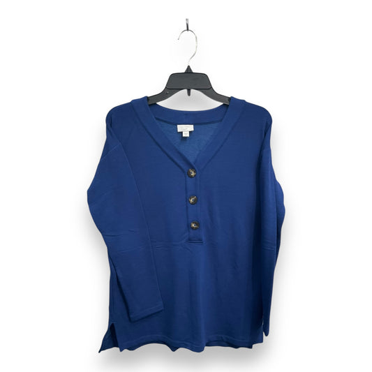 Top Long Sleeve By J. Jill In Blue, Size: Xs