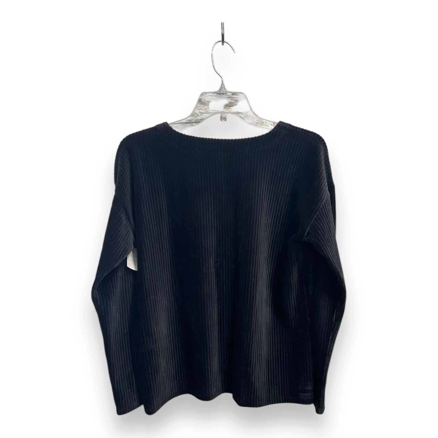 Top Long Sleeve By J. Jill In Black, Size: Xs