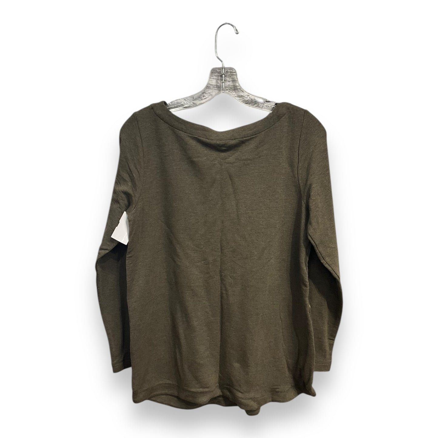 Top Long Sleeve By J. Jill In Green, Size: Xs