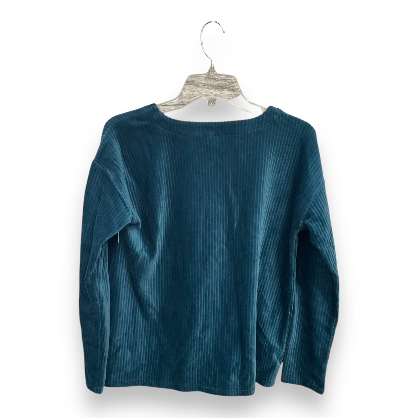 Top Long Sleeve By J. Jill In Teal, Size: Xs