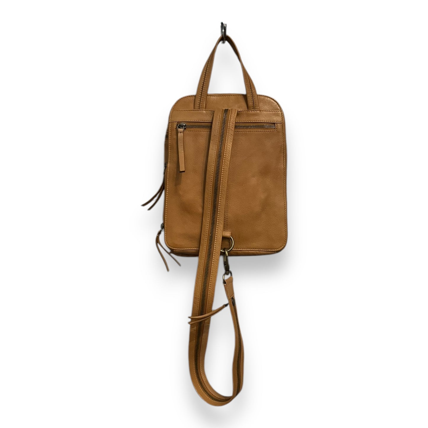 Backpack Leather By Free People, Size: Small