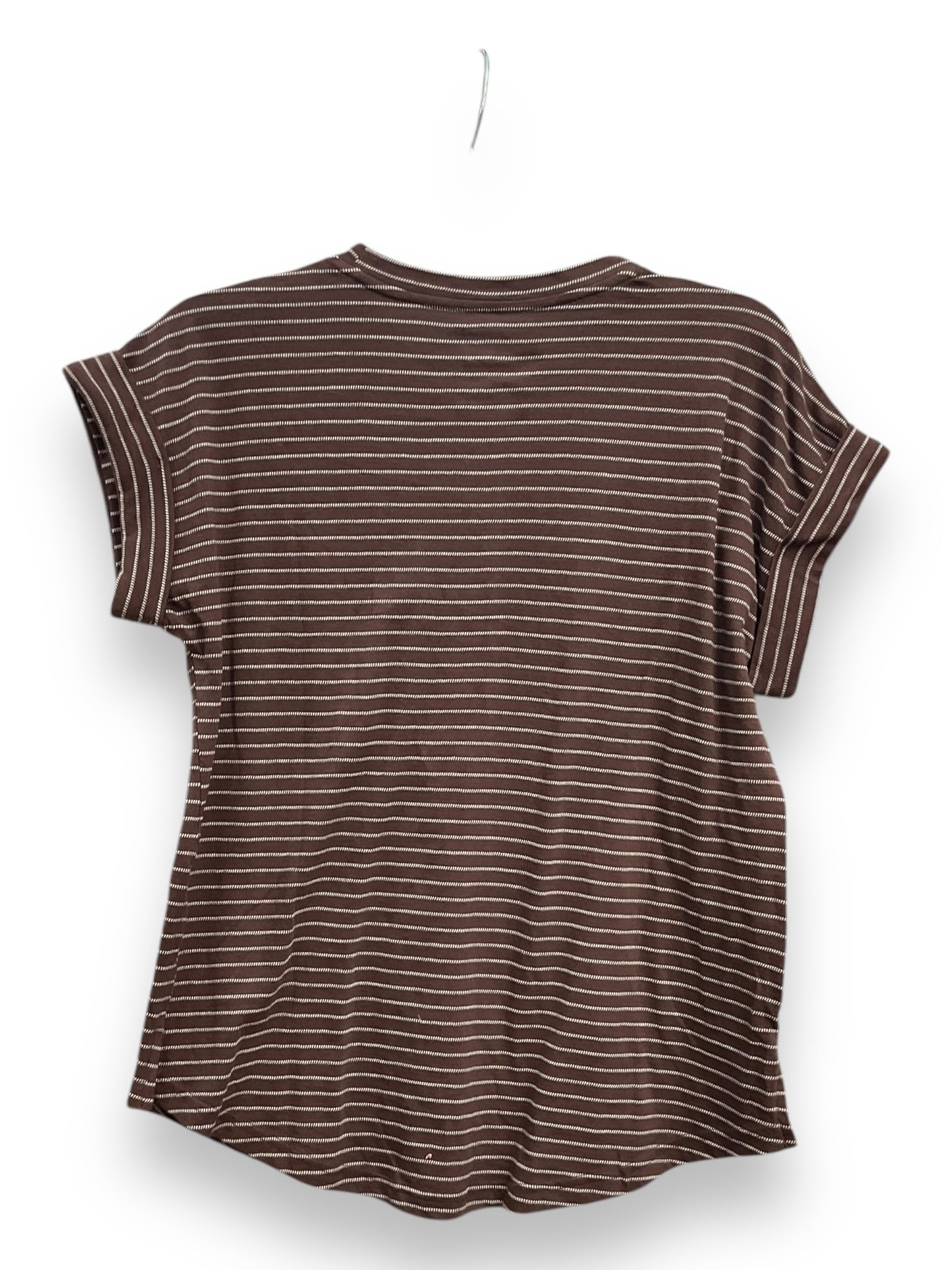 Top Short Sleeve Basic By Maurices In Striped Pattern, Size: Xs