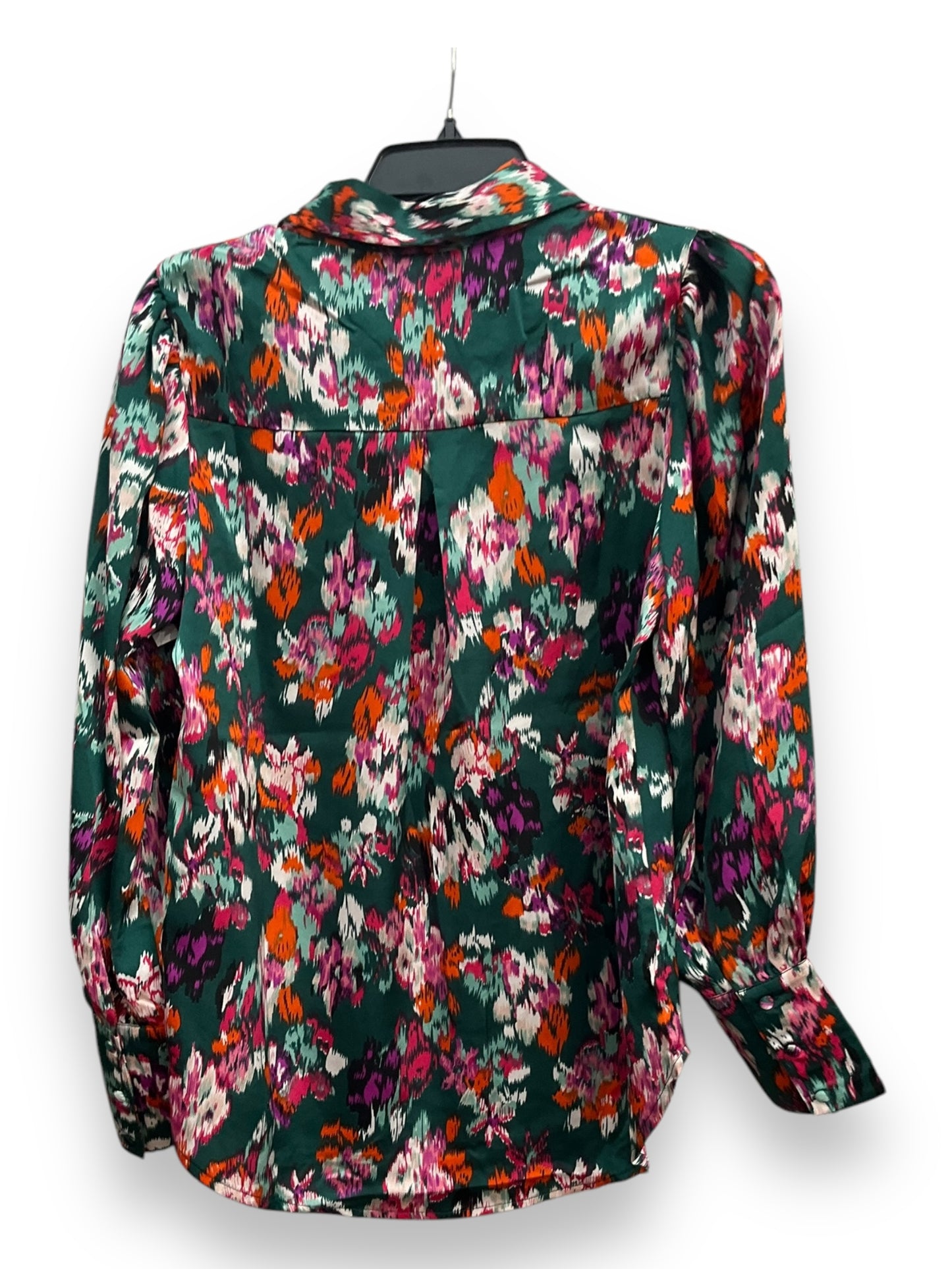 Blouse Long Sleeve By First Love In Multi-colored, Size: S