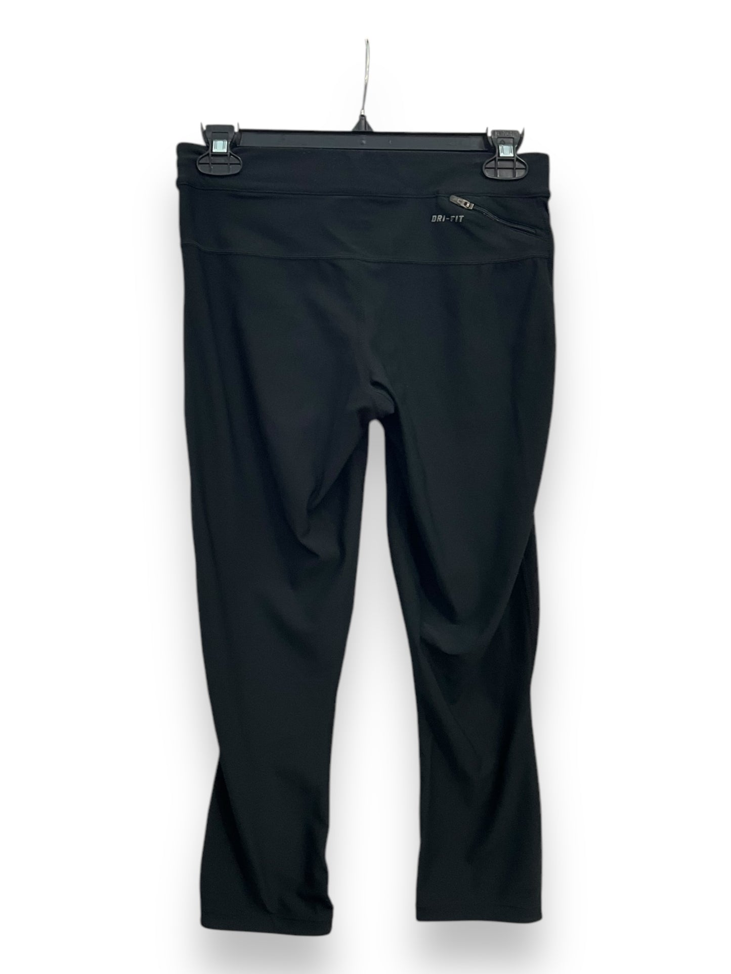 Athletic Capris By Nike Apparel In Black, Size: M