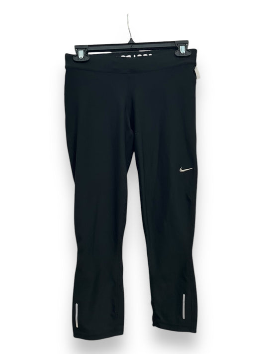 Athletic Capris By Nike Apparel In Black, Size: M