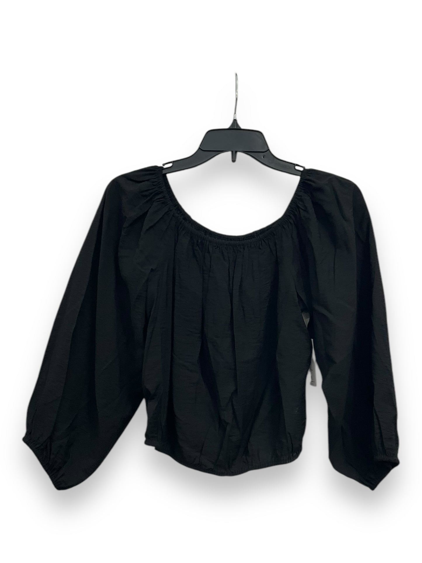 Top Long Sleeve By Nine West In Black, Size: M