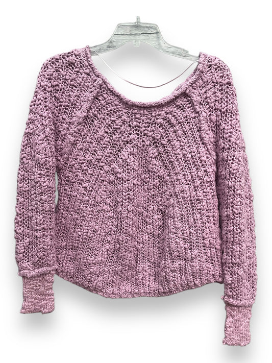 Sweater By Free People In Purple, Size: Xs