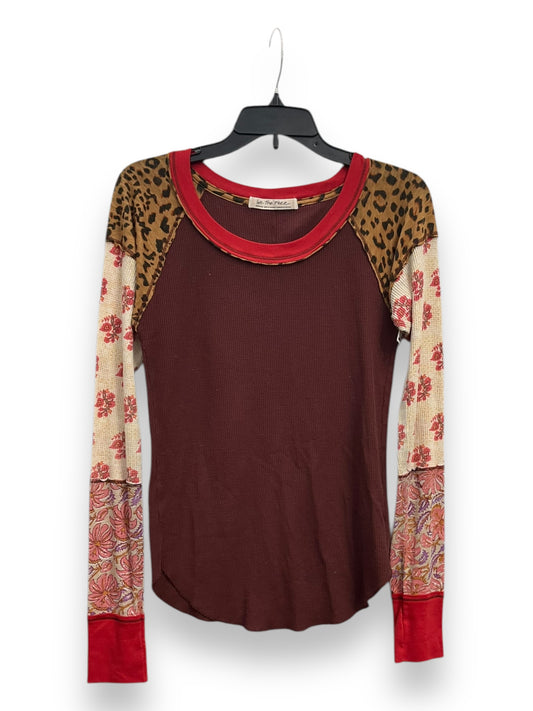 Top Long Sleeve By We The Free In Multi-colored, Size: M