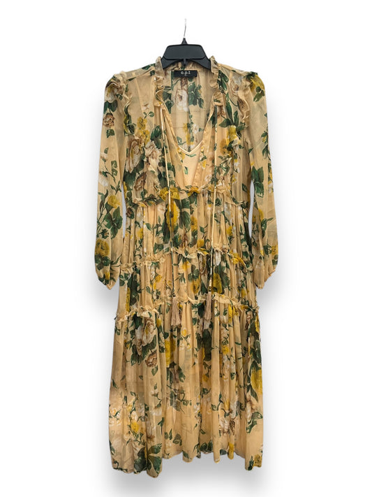 Dress Casual Midi By Tuckernuck In Floral Print, Size: S